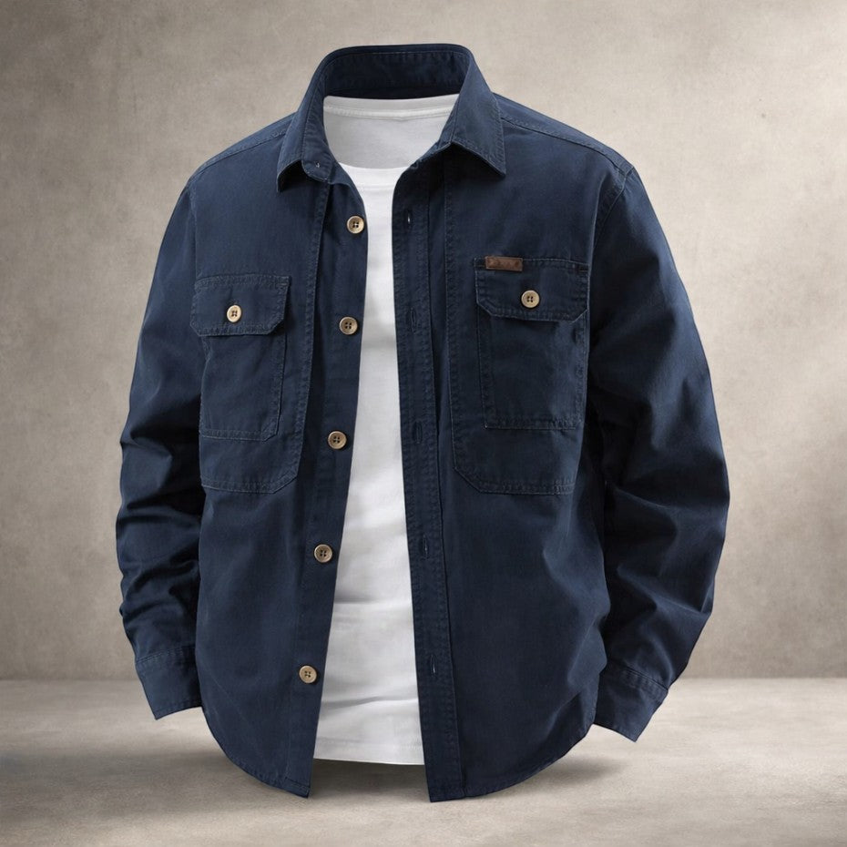 Jamie Classic Workwear Shirt Jacket
