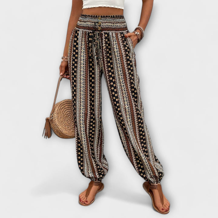 June | Ethnic Graphic Pants
