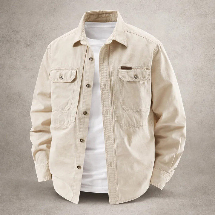 Jamie Classic Workwear Shirt Jacket