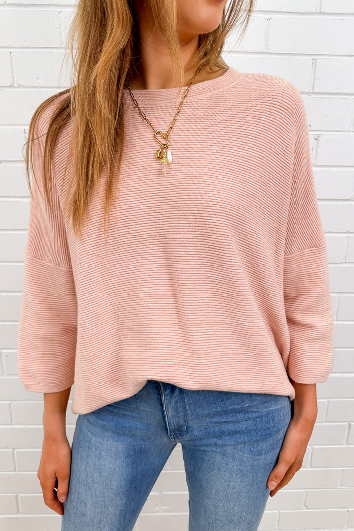 Rosalie Ribbed Knit Top