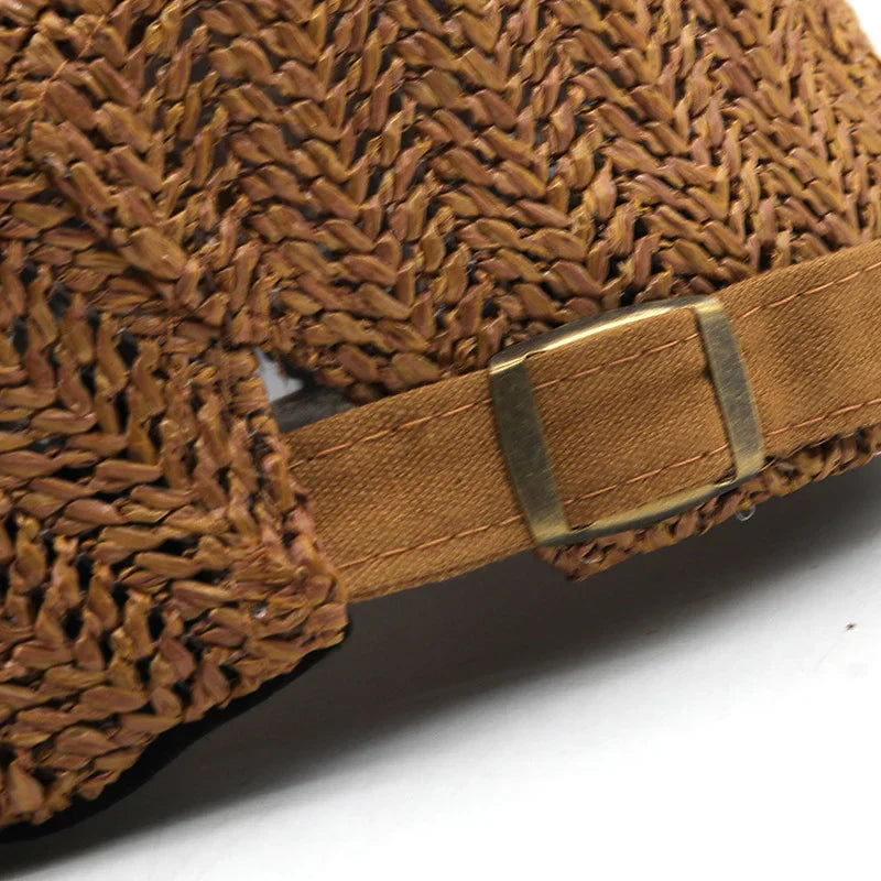 Giovanni | Summer Flat Cap Made of Straw