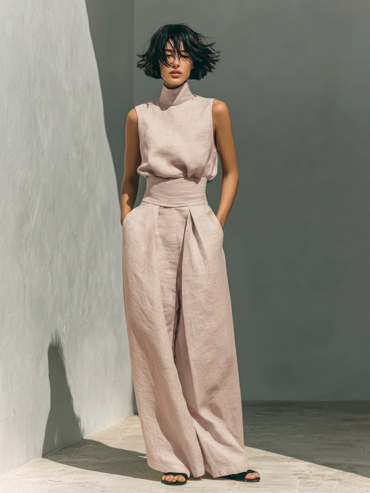 Aura - Cotton & Linen Minimalist Set