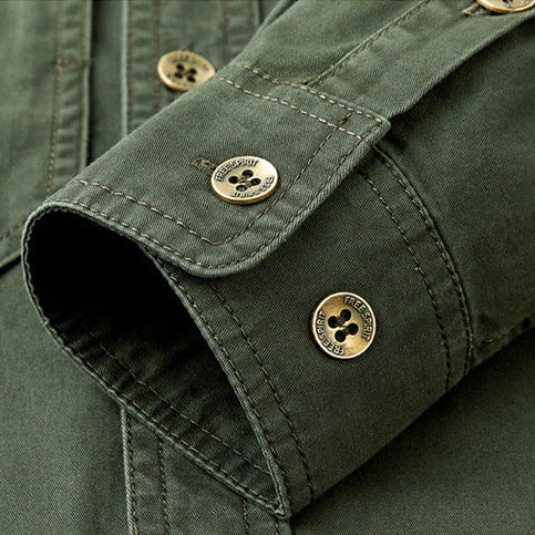 Jamie Classic Workwear Shirt Jacket