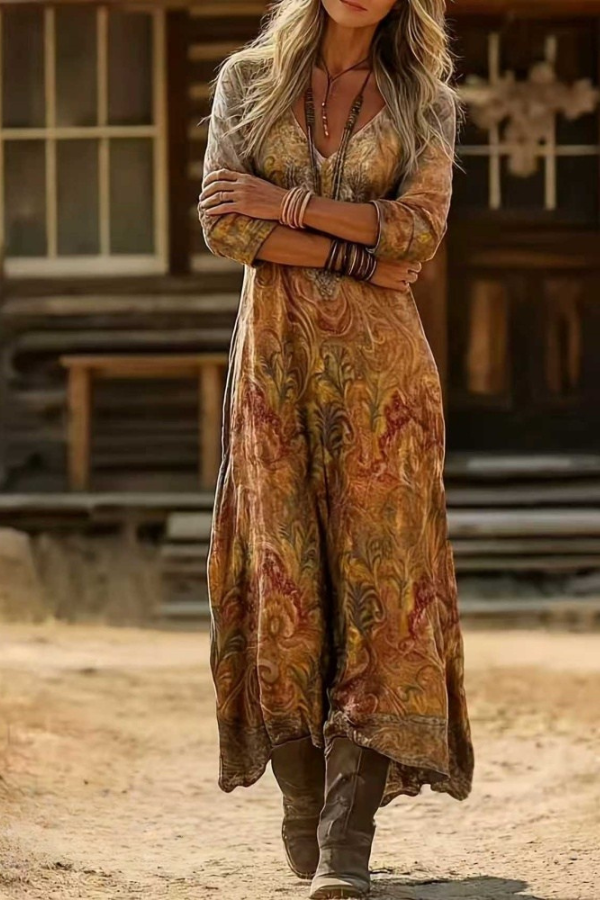 Bianca | Vintage Bohemian Dress