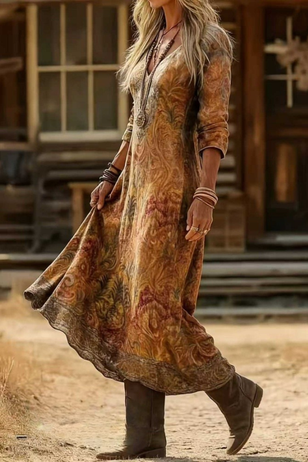 Bianca | Vintage Bohemian Dress