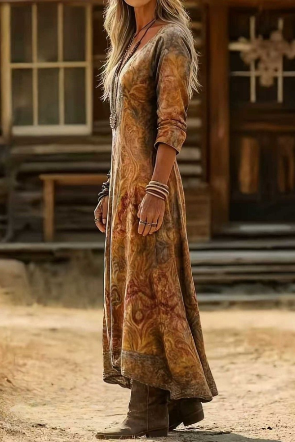 Bianca | Vintage Bohemian Dress
