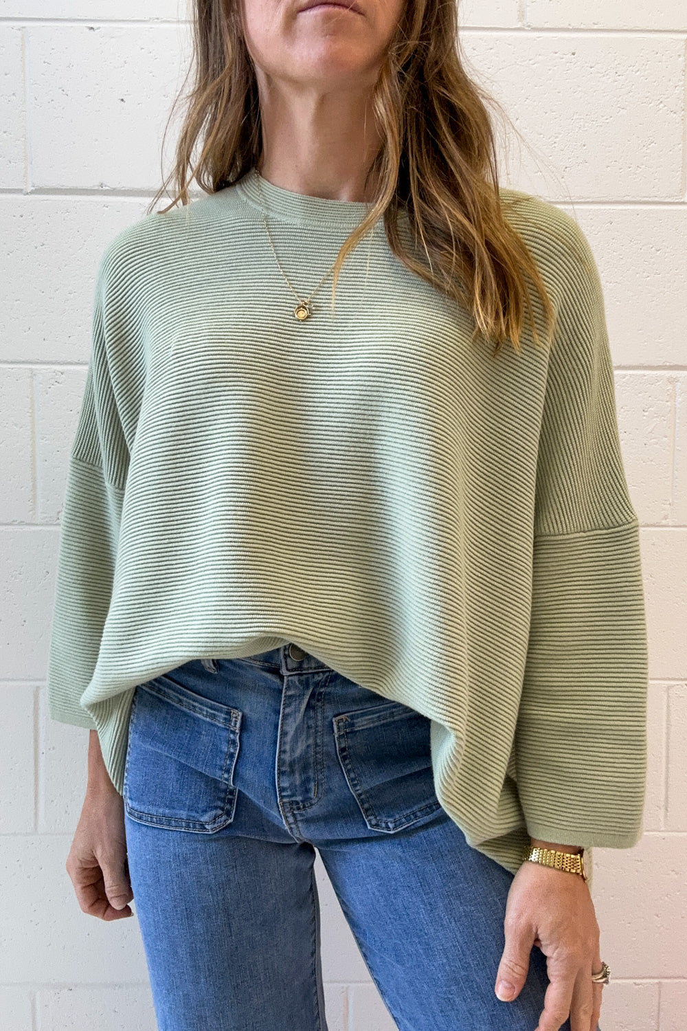 Rosalie Ribbed Knit Top