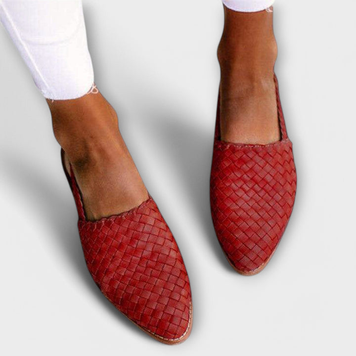 Anastasia | Woven Loafers