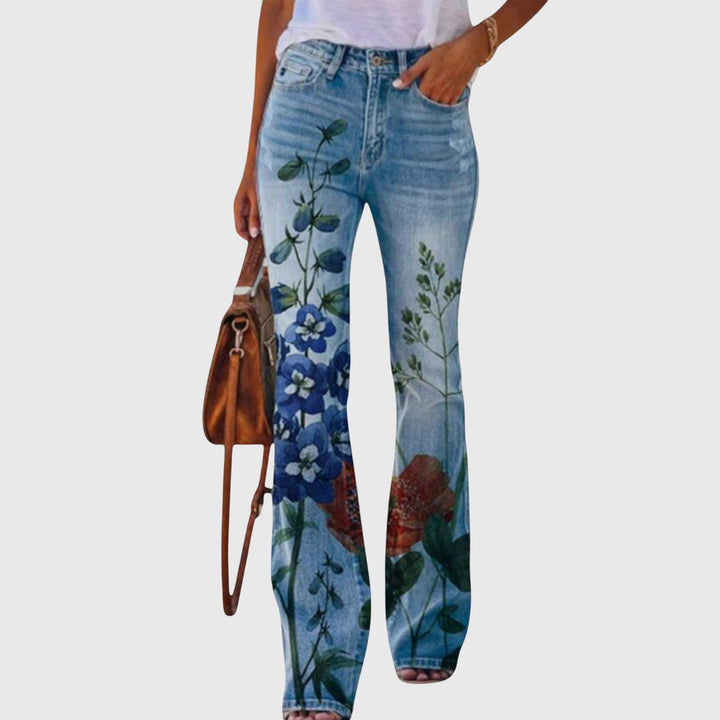 June | Floral Print Pants